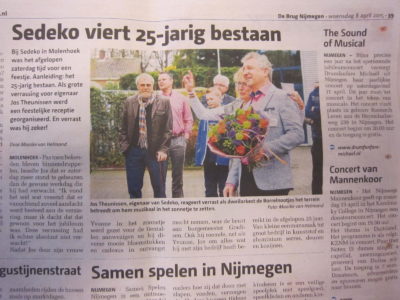 2014 - 25 jaar bestaan