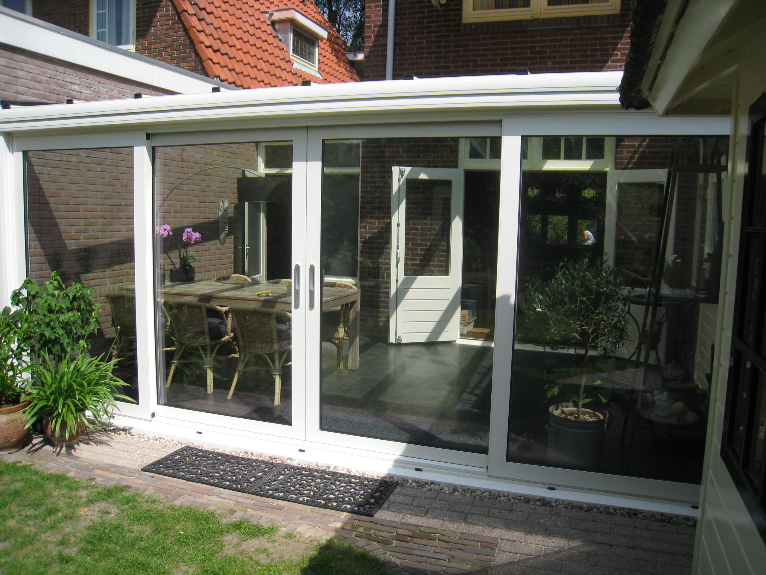 Aluminium schuifpui